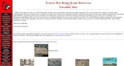 Desktop Screenshot of colerainalumni.com